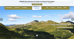 Desktop Screenshot of nockberge.at